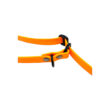 Laisse bandoulière orange