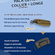 Pack exclusif : longe 10 mètres + collier Athéna