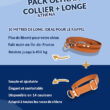 Pack exclusif : longe 10 mètres + collier Athéna