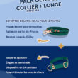 Pack exclusif : longe 10 mètres + collier Athéna