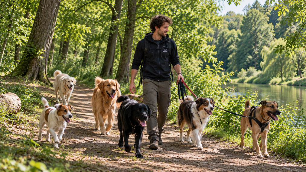 Promenade pour chien